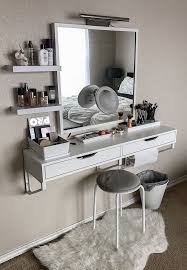 Bedroom Makeup Vanity Ideas Wall Mounted Dressing Table Makeup Vanity Table Furniture Design Ide Small Bedroom Decor Bedroom Makeup Vanity Small Bedroom