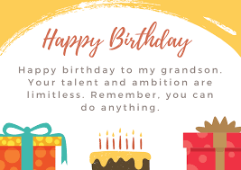 · wishing a happy 13th birthday to my . 101 Unique Happy Birthday Grandson Messages And Quotes Futureofworking Com