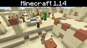 Poppy cottage medium minecraft house blueprints minecraft farm minecr. Minecraft 1 14 Desert Villages All New Shops And Houses New Crafting Blocks Improved Design Youtube