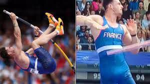 Fans joke pole vaulter's tattoo now 'makes sense' after penis costs him  medal at Olympics