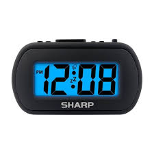 Great savings & free delivery / collection on many items. 1 Lcd With Top Control Clock Black Sharp Target