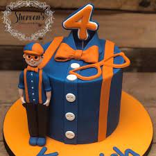 Birthday Cake Blippi Glasses Bow Tie Braces In 2021 Blippi Birthday Birthday Party Snacks Boy Birthday Cake