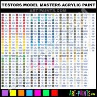 Testors Model Master Paint Chart Testors Enamel Paint