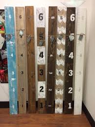 Diy Growth Charts Rustic Ruler Giant Woodworking