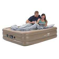 Queen Size Air Bed Inflatable Mattress Pump Camping Indoor Portable Automatic Air Mattress Camping Air Bed Air Mattress