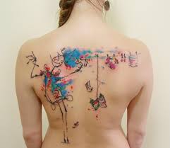 L'arbre et sa nature, ont toujours été une source d'inspiration. 1001 Idees Tatouage Aquarelle Une Tendance Tombee A L Eau