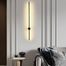 Experience the shadow play of light in our range. Minimalist Style Long Strip Led Wall Sconce In Black 3000k Led Wall Lamp For Modern Home Lighting Led Wall Sconce Wall Sconce Modern Wall Lamp For