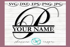 Download Split Monogram Letter P Single Letter File 291473 Svgs Design Bundles