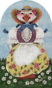 Mother goose cross stitch patterns. Nursery Rhymes Mother Goose Bestitched Needlepoint