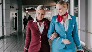 Cabin crew in collectable airline clothing. Eurowings Unveils New Cabin Crew Uniforms News Breaking Travel News