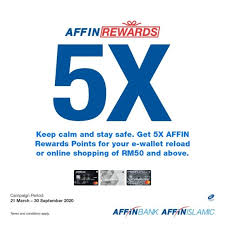 To receive the interest payment, you can choose either cumulative. Affin Bank Offers Cardholders 5x Rewards Points For E Wallet Reloads And Online Purchases