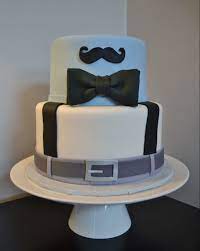 Little Man Baby Shower Cake