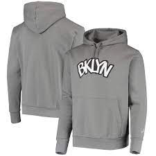Made from soft brushed fabric, it's warm, relaxed and layers well under a jacket. Brooklyn Nets Jordan Statement Kapuzenpullover Herren