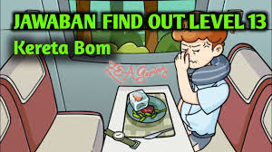 Kunci jawaban game find out: Kunci Jawaban Find Out Kereta Bom Kunci Jawaban