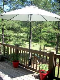 Umbrella Mount For Deck Patio Patio Umbrellas Patio Umbrella