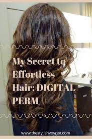 Allow your hair to set with any disturbances. My Secret To Effortless Hair Digital Perm The Stylish Voyager
