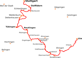 Radroute Stuttgart Ulm