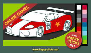 This game must be the perfect choice of those, who are crazy about speed and likes performing various tricks, while driving at the beginning of the game you will be taken to the garage and you are welcome to choose any available car there. Coloring Games For Kids Racing Car