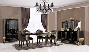 Maybe you would like to learn more about one of these? Casa Padrino Luxury Baroque Dining Set Black Gold 1 Dining Table 6 Dining Chairs Noble Baroque Dining Furniture Noble Sumptuous