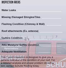 Act contractors roofing software gives an easy way to reference and attach photos of the problem areas on the roof being inspected. 7 Point Roof Inspection Checklist For Homeowners