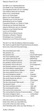 poem balance sheet of life change quotes quotations thoughts and feelings statement financial position adalah