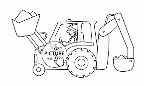 Max d monster truck bigfoot. Excavator Coloring Page Novocom Top