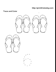 The light, sand colored background resembles some of the beautiful white sandy beaches in our country and is. Free Printable Flip Flop Coloring Pages Coloring Home