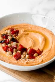 Oh yah, and all of these easy little. Roasted Red Pepper Hummus Ahead Of Thyme