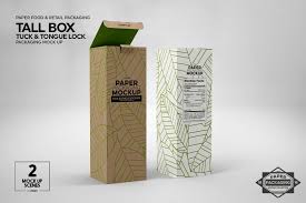 If you still have problems downloading from our servers you can always change your browser to chrome or firefox, everything. Tall Box Tuck Tongue Lock Mockup Free Packaging Mockup Box Packaging Design Packaging Mockup