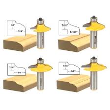 Get free shipping on qualified cabinet router bits or buy online pick up in store today in the tools department. Door Window Door Drawer Front Edge 4 Bit Drawer Front Cabinet Door Front Router Bit Set 1 2 Sh Cabinet Door Router Bits Router Bit Set Router Bits