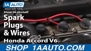 Wiring diagrams honda by model. How To Replace Spark Plug Wire Set 95 97 Honda Accord Youtube