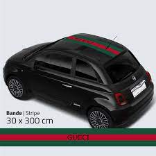 Maybe you would like to learn more about one of these? Fiat 500 Gucci Roof Sticker