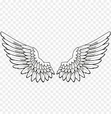 Download White Wings Clipart Png Photo Png Free Png Images Wings Drawing Wings Tattoo Wing Tattoo Designs