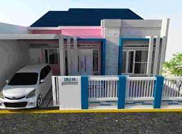 Rumah dengan pemilihan cat yang tepat tentu akan memperlihatkan hasil sesuai dengan harapan. 26 Gambar 038 Desain Pagar Rumah Minimalis Warna Putih Elegan Rumah Minimalis Rumah Desain