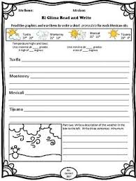 Spanish Weather Clima Tiempo Read Draw Write Comprehension Worksheets In 2020 Written Comprehension Comprehension Worksheets Weather Vocabulary