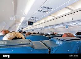 Airbus a320 plane inside cabin hi-res stock photography and images - Alamy