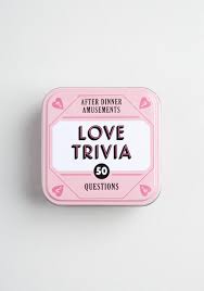 Nov 09, 2021 · home » 50 fascinating 4th grade trivia questions. After Dinner Amusements Love Trivia 32 Galentine S Day Gifts For The Amazing Women In Your Life Popsugar Fashion Photo 24