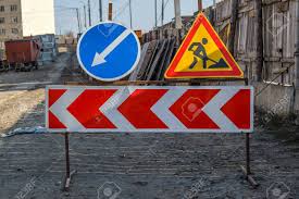 Work In Progress Roadworks Road Signs Men At Work Some Signs Stock Photo Picture And Royalty Free Image Image 138450883 We have uniquely established ourselves as a dependable firm, engaged in trading a wide range of men at work signage. work in progress roadworks road signs men at work some signs