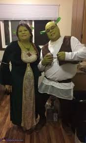 Then, make a gray donkey tail using felt and fake fur. 10 Costumes Shrek Ideas Shrek Fiona Costume Shrek And Fiona Costume