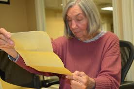 LOVE LETTER: Botts rediscovers 50-year-old message to her children