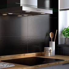 Il faut cependant savoir qu'une cuisine noir mat et bois a beaucoup de classe. Faience Mur Intenso Pierre Noir Mat L 30 X L 60 Cm Slate Leroy Merlin