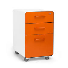 Rolling and locking casters allow for mobile storage, while metal drawer glides and shiny. Stow 3 Drawer File Cabinet Rolling Poppin