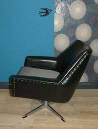 Für cocktailsessel werden vorrangig edle und hochwertige materialien verwendet, wobei. 60er Jahre Cocktailsessel Leder Sessel Lounge Chair Drehbar Schwarz Schwer 3 V 3 Ebay