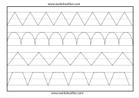 Line graph worksheets have ample practice skills to analyze, interpret and compare the data from the graphs. Line Tracing 1 Worksheet Free Printable Worksheets Worksheetfun