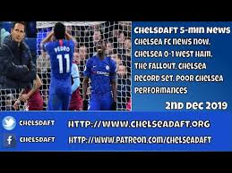 Includes the latest news stories, results, fixtures, video and audio. Chelsea Fc News Now Chelsea 0 1 West Ham The Fallout Chelsea Record Set Poor Performances Youtube