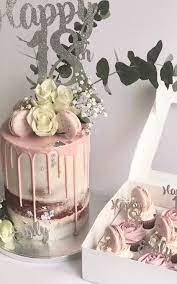 Though by no means universal (idea) mind: 18th Birthday Cake Luxury Drip Cakes Antonia S Cake Shop Merseyside