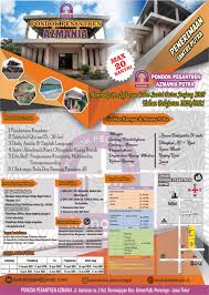 Kamis, 01 syawal 1442 h. Pendaftaran Putra Pondok Pesantren Azmania