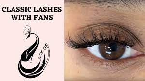 Lash extensions follow the natural growth cycle of your own. Eyelash Extensions Tutorial Classic Extensions With Very Few 3d Fans Youtube