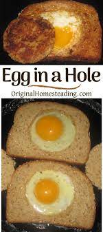 Easy Egg In A Hole Recipe Simple Delicious Recipe Recipes Easy Egg Recipes Healthy Baking