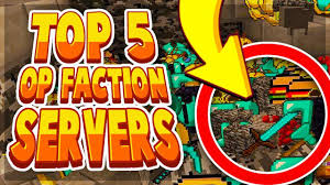 Explore a new minecraft world! Top 5 Best Op Factions Servers In Minecraft 2019 1 8 1 14 4 Minecraft Factions Youtube